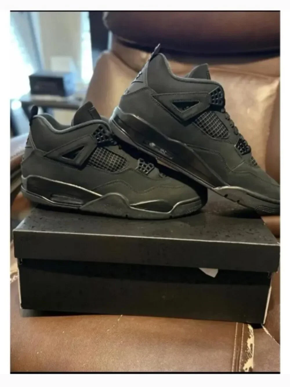 Nike Air Jordan 4 Black Cat 2025 JORDAN 4 BLACK CAT
